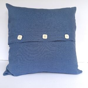 Pottery Barn Linen Throw Pillow w/ Insert 18" x 18"  *SINGLE PILLOW*